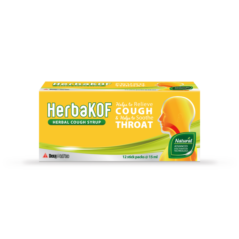 dexagroup herbakof stick pack 12x15 ml syrup kh 01